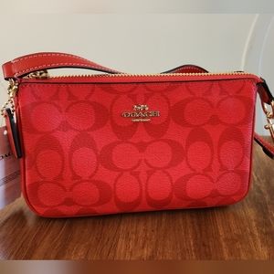 Coach Red Mini Handbag